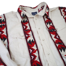 Load image into Gallery viewer, Vintage Wrangler Aztec Pearl Snap Down Southwestern Shirt - XXLT