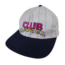Load image into Gallery viewer, Vintage Club Camel Member Pinstriped Snapback Hat - OS