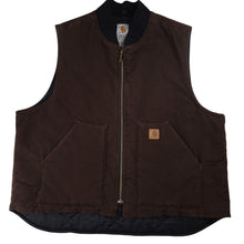 Load image into Gallery viewer, Carhartt V02 DKB Quilted Canvas Work Vest - XXL