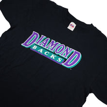 Load image into Gallery viewer, Vintage Majestics Arizona Diamondbacks Graphic Spellout T Shirt - XL