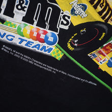 Load image into Gallery viewer, Vintage Y2k M&amp;Ms Racing Team Front/back Graphic T Shirt - M