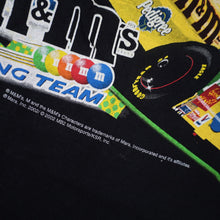 Load image into Gallery viewer, Vintage Y2k M&amp;Ms Racing Team Front/back Graphic T Shirt - M