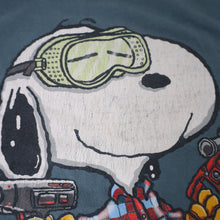 Load image into Gallery viewer, Vintage Peanuts Snoopy "Real Dogs Don't Need Instructions" Graphic T Shirt - XL