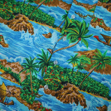 Load image into Gallery viewer, True Vintage 70s Waikiki 76 Bark Cloth Hawaiian Shirt - XL
