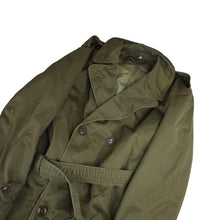 Load image into Gallery viewer, Vintage Military Surplus Wool Lined Trench Coat - M