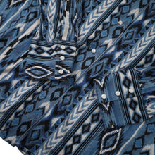 Load image into Gallery viewer, Vintage Wrangler Southwestern Print Pearl Snap Western Shirt - XL