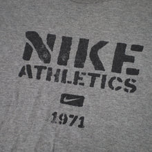 Load image into Gallery viewer, Vintage Y2k Nike Athletics Graphic Spellout Long Sleeve T Shirt - XL