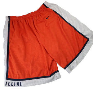 Vintage Nike University of Illinois Fighting Illini Basketball Shorts - XXL