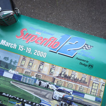 Load image into Gallery viewer, Original Vintage 2000 SuperFlo12 Racing Poster 20"x33"