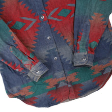 Load image into Gallery viewer, Vintage Woolrich Southwestern Aztec Print Flannel Button Down Shirt - S