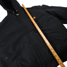 Load image into Gallery viewer, Vintage Carhartt Spellout Canvas Quilted Work Jacket - L