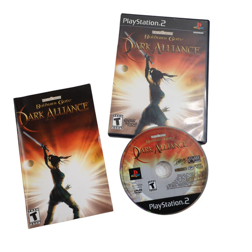 Vintage PlayStation 2 Baldurs Gate Dark Alliance Video Game CIB TESTED - OS