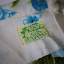 Load image into Gallery viewer, True Vintage Ui-Maikai Floral Bark Cloth Hawaiian Shirt - M