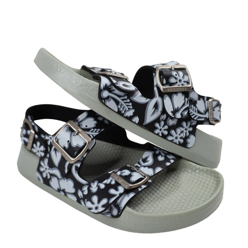 Vintage Birkenstock Tropical Floral Print sandals - WMNS 7