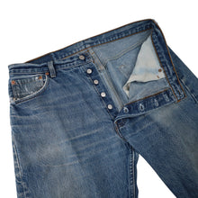 Load image into Gallery viewer, Vintage Levis USA Made 501xx Denim Jeans - 36"x34"