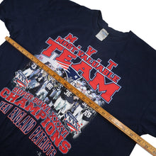 Load image into Gallery viewer, Vintage Y2k New England Patriots Superbowl Champions Graphic T Shirt - XL