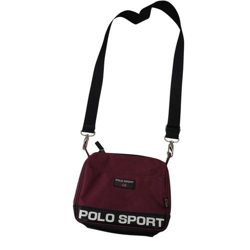 Vintage 90s Polo Sport Ralph Lauren Spellout Crossbody Side Bag