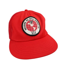 Load image into Gallery viewer, Vintage Western Oil Wells Service Co. Patch Mesh Trucker Hat - OS