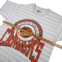 Load image into Gallery viewer, Vintage 90s Woody Sports Vancouver Canucks Hockey Graphic T Shirt - L