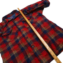 Load image into Gallery viewer, Vintage 50s/60s Pendleton Shadow Plaid Wool Shirt - S