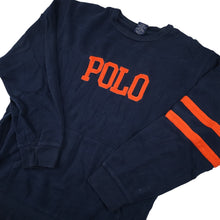 Load image into Gallery viewer, Vintage Polo Ralph Lauren Spellout Thermal Shirt - YXL