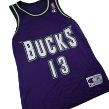 Load image into Gallery viewer, Vintage Champion Milwaukie Bucks #13 Glen Robinson Basketball Jersey - S