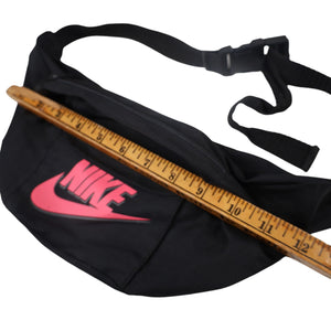 Vintage 90s Nike Spellout Fanny Pack / Chest Rig Bag - OS