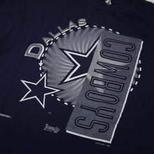 Load image into Gallery viewer, Vintage 90s Starter Dallas Cowboys Big Spellout Graphic T Shirt - L