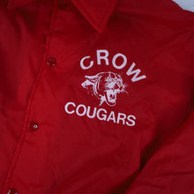 Load image into Gallery viewer, Vintage Playjac Crow Cougars Highschool Light Jacket - XL