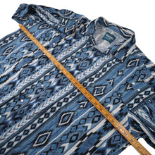 Load image into Gallery viewer, Vintage Wrangler Southwestern Print Pearl Snap Western Shirt - XL