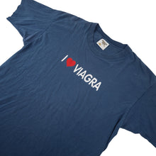 Load image into Gallery viewer, Vintage I Love Viagra Graphic T Shirt - L