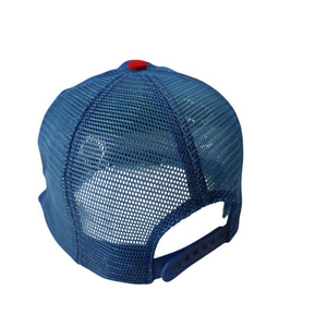 Vintage 80s Chicago Cubs Mesh Trucker Hat - OS
