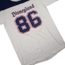 Load image into Gallery viewer, Vintage 80s Disneyland Ringer Spellout Graphic T Shirt - M