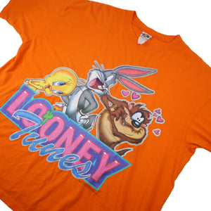 Vintage Looney Tunes Graphic T Shirt - 2XL