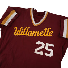 Load image into Gallery viewer, Vintage Russell Athletics Willamette Script Spellout All Sewn Jersey - L