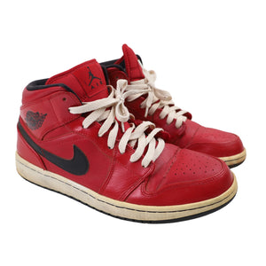 Nike Jordan 1 Mid Gym Red Sneakers - M9.5