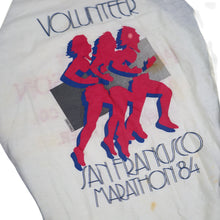 Load image into Gallery viewer, Vintage 1984 Levis San Francisco Marathon Volunteer Baseball Tee - M