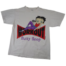 Load image into Gallery viewer, Vintage 90s Betty Boop Workout Graphic T Shirt - L