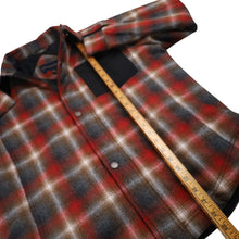 Load image into Gallery viewer, Pendleton Shadow Plaid Polyfill Quilted Wool Shirt Jacket - M