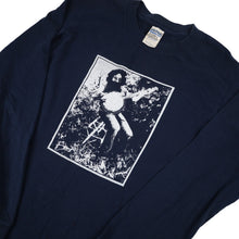 Load image into Gallery viewer, Vintage Jerry Garcia Banjo Hand Logo Graphic Long Sleeve T Shirt - S