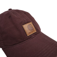 Load image into Gallery viewer, Carhartt Classic Maroon Canvas Hat - OS