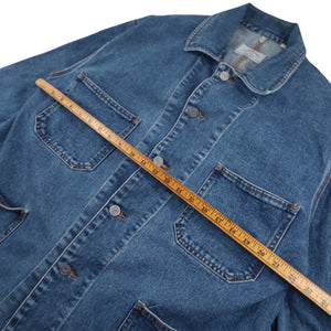 Vintage Armani Denim Chore Jacket - M