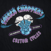 Load image into Gallery viewer, Vintage Frisco Choppers Custom Cycles Graphic T Shirt - XXL