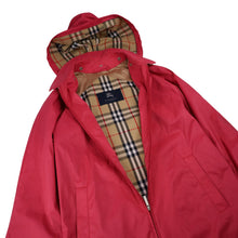 Load image into Gallery viewer, Vintage Burberry London Nova Check Lined Pink Jacket - WMNS S