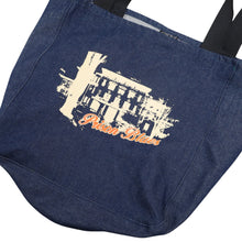 Load image into Gallery viewer, Vintage Prison Blues Graphic Denim Tote Bag - OS