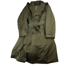 Load image into Gallery viewer, Vintage Military Surplus Wool Lined Trench Coat - M