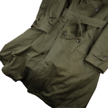 Load image into Gallery viewer, Vintage Military Surplus Wool Lined Trench Coat - M
