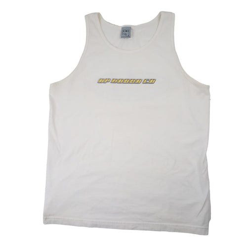 Vintage Y2k Ocean Pacific Board Co. Graphic Tank Top - L