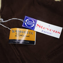 Load image into Gallery viewer, NWT True Vintage Grais Sherpa lined Suede Vest - L