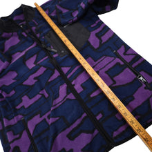 Load image into Gallery viewer, Stussy Purple Camo Fleece Jacket - S